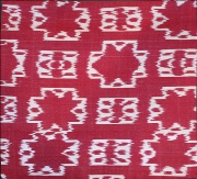 Ikat cushion cover